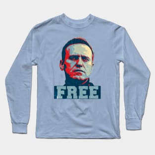 Vintage Free Navalny Long Sleeve T-Shirt